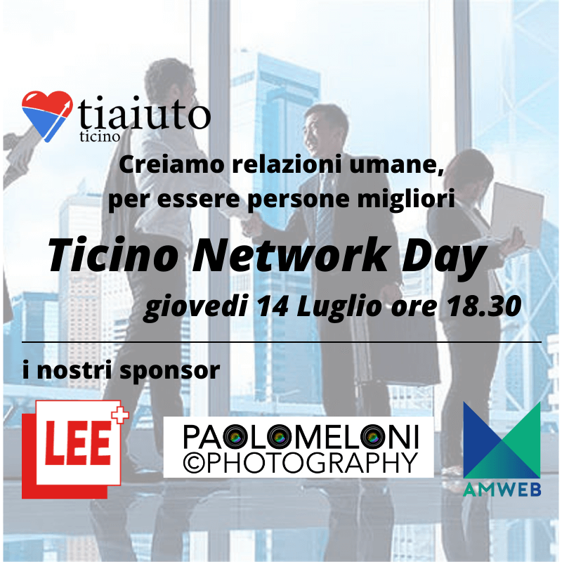 Ti Aiuto Ticino - network day 800 x 800 even